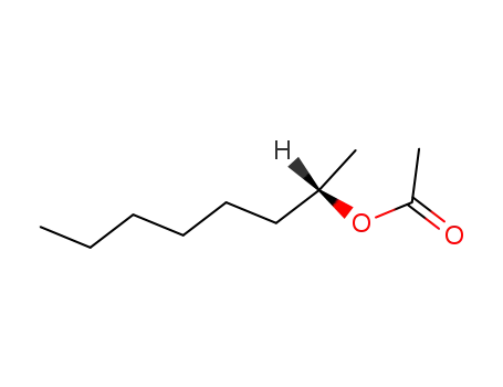 Molecular Structure of 3540-05-4 (2-Octanol, acetate, (S)-)