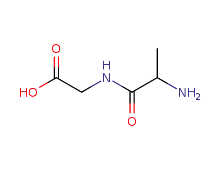 Molecular Structure of 1188-01-8 (DL-ALANYL-GLYCINE)