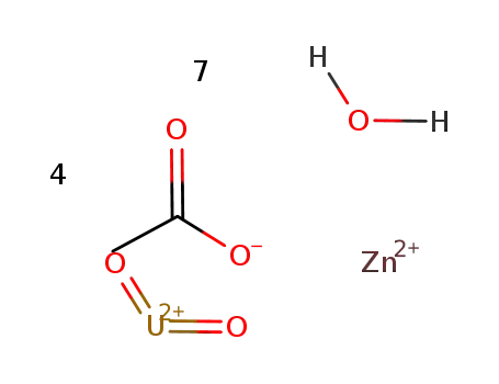 zinc uranyl acetate heptahydrate