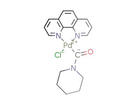 PdCl(CON(CH2)5)(1,10-phenanthroline)
