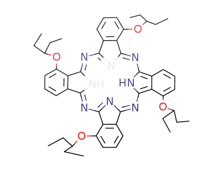 1,8,15,22-tetrakis(pentan-3'-yloxy)phthalocyanine