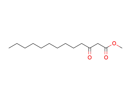 Molecular Structure of 87900-05-8 (Tridecanoic acid, 3-oxo-, methyl ester)