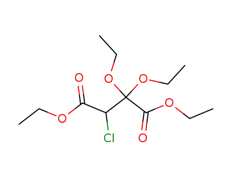 2,2-diethoxy-3-chloro-succinic acid diethyl ester