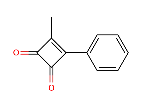 Molecular Structure of 34667-97-5 (3-Cyclobutene-1,2-dione, 3-methyl-4-phenyl-)