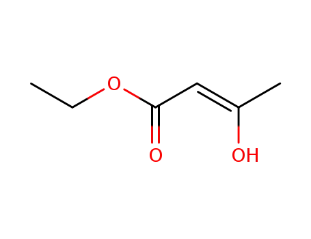 Molecular Structure of 57031-90-0 (2-Butenoic acid, 3-hydroxy-, ethyl ester, (2Z)-)
