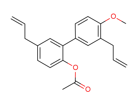 3',5-diallyl-4'-methoxy-[1,1'-biphenyl]-2-yl acetate