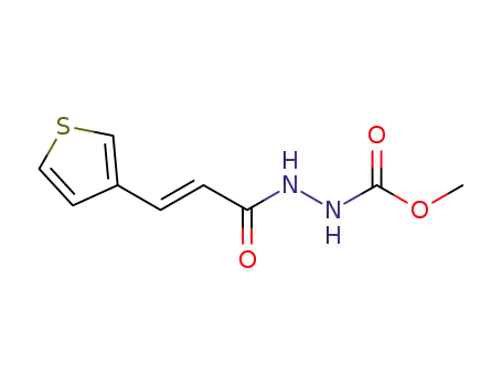 methyl 2-[(2E)-3-(2-thienyl)prop-2-enoyl]hydrazinecarboxylate