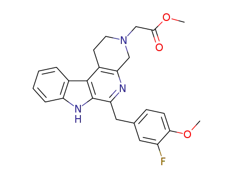 methyl [6-(3-fluoro-4-methoxybenzyl)-1,2,4,7-tetrahydro-3H-indolo[2,3-c][1,7]naphthyridin-3-yl]acetate