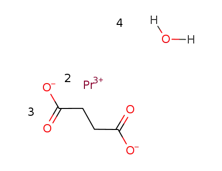 praseodymium(III) sussinate tetrahydrate