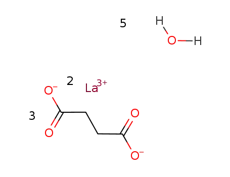 lanthanum(III) sussinate pentahydrate