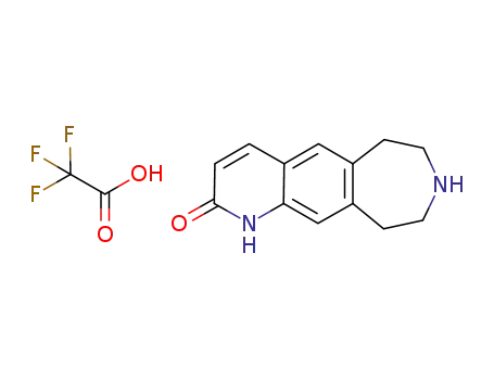 7,8,9,10-tetrahydro-6H-azepino[4,5-g]quinolin-2(1H)-one trifluoroacetate