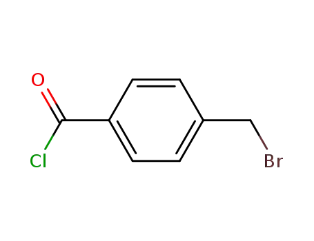 Molecular Structure of 52780-16-2 (4-BROMOMETHYL BENZOYL CHLORIDE)