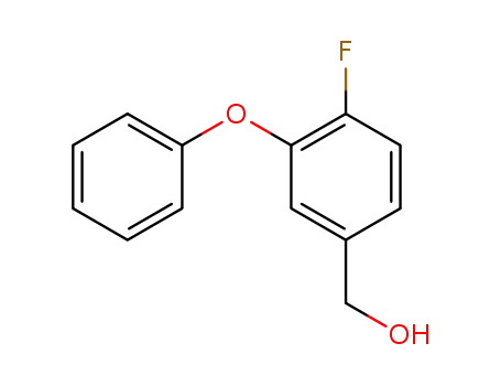 Molecular Structure of 68359-53-5 (M-PHENOXY-P-FLUOROBENZYL ALCOHOL)
