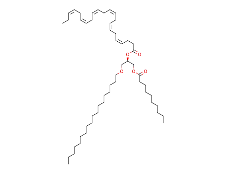 (R)-1-O-octadecyl-2-docosahexaenoyl-3-decanoyl-sn-glycerol