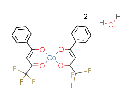 bis-[1,1,1-trifluoro-4-phenyl-2-(oxo-κO)-but-3-en-4(olato-κO)]cobalt(II) dihydrate