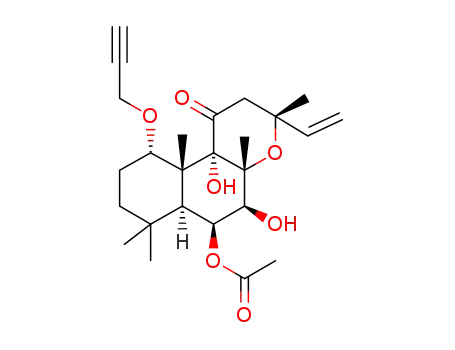 1-O-propargyl-6-O-acetyl-7-deacetyl-forskolin