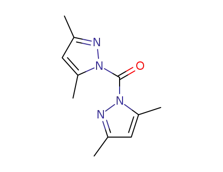 Molecular Structure of 50476-17-0 (bis(3,5-dimethyl-1H-pyrazol-1-yl)methanone)