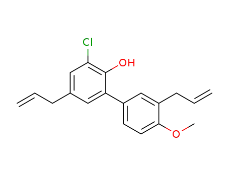 3',5-diallyl-3-chloro-4'-methoxy-[1,1'-biphenyl]-2-ol