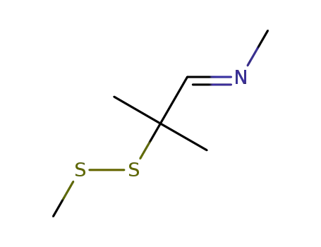 Methyl[2-methyl-2-methyldisulfanylprop-(E)-ylidene]amine