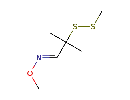 2-Methyl-2-methyldisulfanylpropionaldehyde O-methyloxime