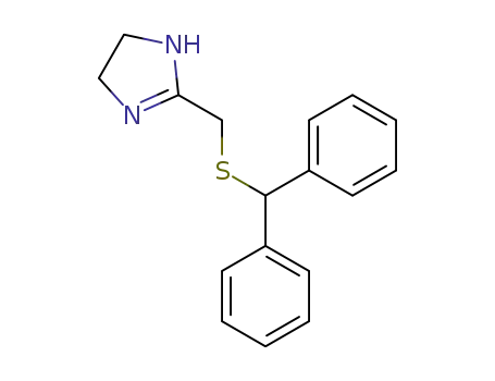 2-(benzhydrylmercapto-methyl)-4,5-dihydro-1H-imidazole