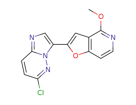 6-chloro-3-(4-methoxyfuro[3,2-c]pyridin-2-yl)imidazo[1,2-b]pyridazine