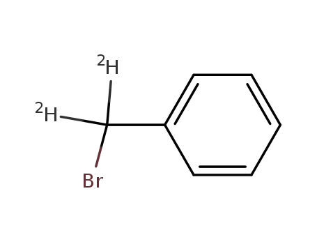 Molecular Structure of 51271-29-5 (BENZYL-ALPHA,ALPHA-D2 BROMIDE)