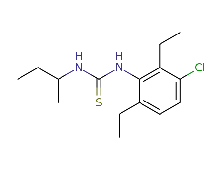 1-sec-Butyl-3-(3-chloro-2,6-diethyl-phenyl)-thiourea