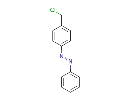 Molecular Structure of 96256-46-1 (Diazene, [4-(chloromethyl)phenyl]phenyl-)