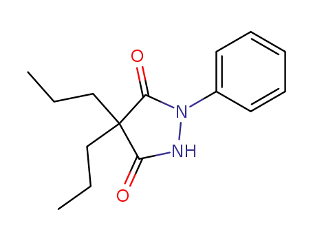 1-phenyl-4,4-dipropyl-pyrazolidine-3,5-dione