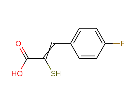 (4-fluorophenyl)-2-mercaptoacrylic acid