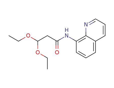 3,3-diethoxy-N-(quinolin-8-yl)propanamide