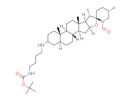 N-formyl-3-(N-Boc-4-aminobutyl)aminotomatidine
