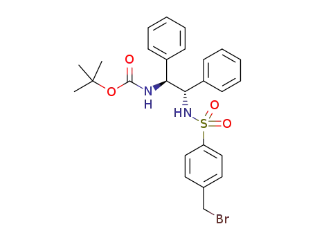 (S,S)-N-(tert-butyloxycarbonyl)-N'-(4-bromomethylphenylsulfonyl)-1,2-diphenylethylenediamine
