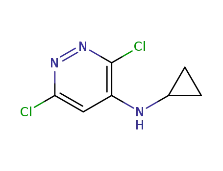 3,6-dichloro-N-cyclopropylpyridazin-4-amine