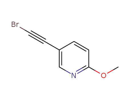 5-(bromoethynyl)-2-methoxypyridine