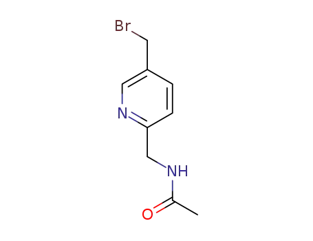 N-((5-(bromomethyl)pyridin-2-yl)methyl)acetamide