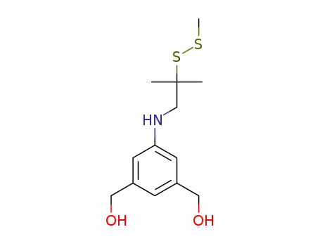 (5-(2-methyl-2-(methyldisulfanyl)propylamino)-1,3-phenylene)dimethanol