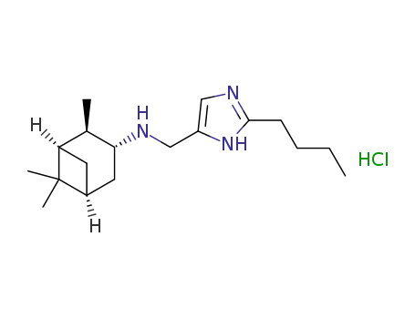(1R,2R,3R,5S)-N-((2-butyl-1H-imidazol-5-yl)methyl)-2,6,6-trimethylbicyclo[3.1.1]heptan-3-amine hydrochloride