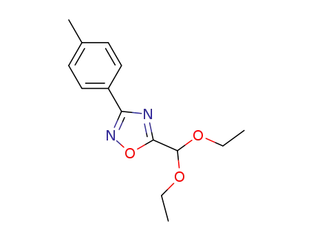 5-(diethoxymethyl)-3-(4-methylphenyl)-1,2,4-oxadiazole