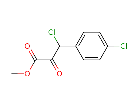 methyl 3-chloro-3-(4-chlorophenyl)-2-oxopropanoate