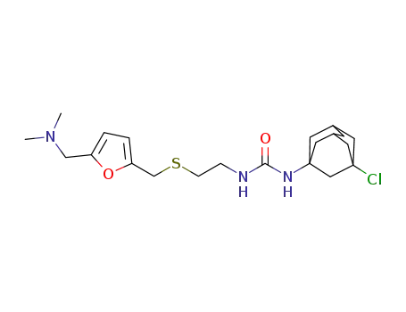 1-(3-chloroadamantan-1-yl)-3-(2-(((5-((dimethylamino)methyl)furan-2-yl)methyl)thio)ethyl)urea
