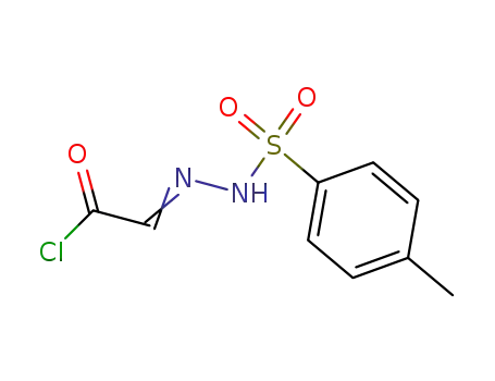 (E)-2-(2-TOSYLHYDRAZONO)ACETYL CHLORIDE  CAS NO.14661-69-9