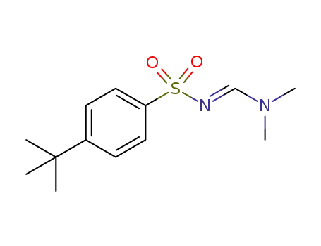 (E)-N'-(4-tert-butylphenylsulfonyl)-N,N-dimethylformimidamide
