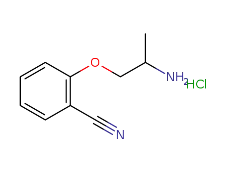 2-(2-aminopropoxy)benzonitrile hydrochloride