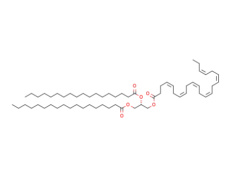 1-((4Z,7Z,10Z,13Z,16Z,19Z)-docosa-4,7,10,13,16,19-hexaenoyl)-2,3-dioctadecanoyl-sn-glycerol