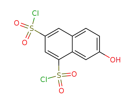 7-hydroxy-naphthalene-1,3-disulfonyl chloride
