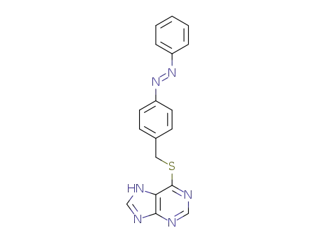 (E)-6-((4-(phenyldiazenyl)benzyl)thio)-7H-purine