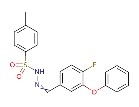 N'-[(4-fluoro-3-phenoxyphenyl)methylidene]-4-methylbenzenesulfonohydrazide