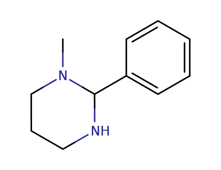 Molecular Structure of 124821-12-1 (Pyrimidine, hexahydro-1-methyl-2-phenyl-)